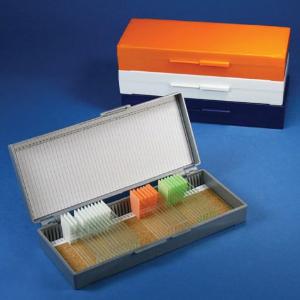 Microscope Slide Storage Boxes for 50 Slides, Globe Scientific
