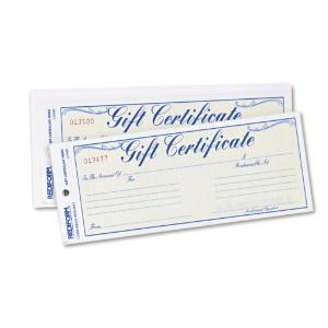 Rediform® Gift Certificates with Envelopes, Essendant