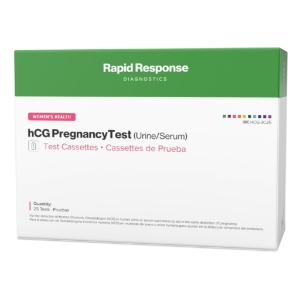 hCG pregnancy test cassette (urine/serum)
