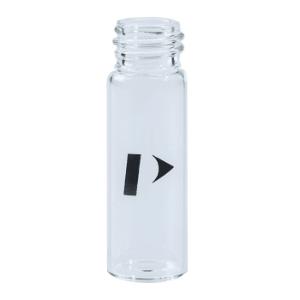 Clear glass screw top waste and wash vial, 4 ml