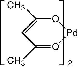 Palladium(II) acetylacetonate Pd 34,7%