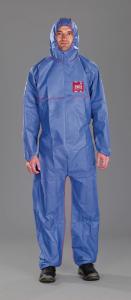 Coveralls with 3-Piece Hood