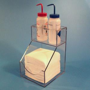 Dispenser for Wipes and Bottles, S-Curve Technologies