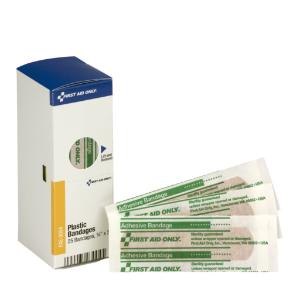 SmartCompliance Plastic Bandages Cabinet Refill, First Aid Only
