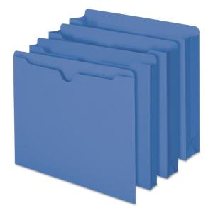 Jacket file, blue