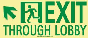 NYC MEA Approved Exit Signs, National Marker