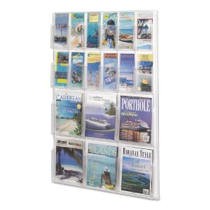 Safco® Reveal Clear Literature Displays
