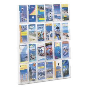 Safco® Reveal Clear Literature Displays