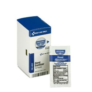 SmartCompliance Hand Sanitizer Packets Refill, First Aid Only
