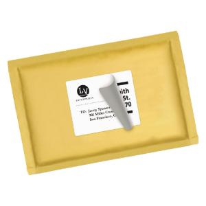 Shipping labels, white