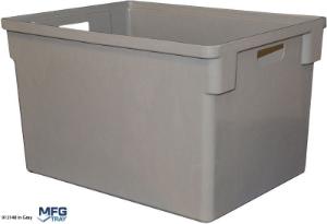 Nesting Container with Hand Holes, MFG Tray