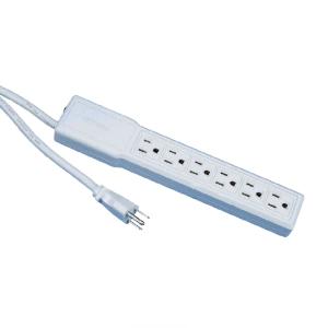 6-Outlet Power Strip with Surge Protector