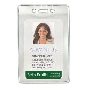 Advantus® Security ID Badge Holders