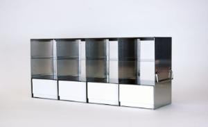 VWR® Upright Freezer Rack for 3" Boxes