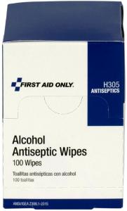 Alcohol Wipes, First Aid Only