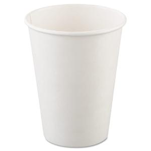 Dart® Single-Sided Poly Paper Hot Cups, Essendant
