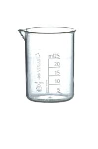 Beaker, PMP, 25 ml