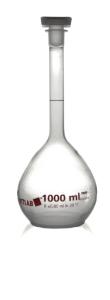 Volumetric flask, 1000 ml