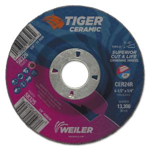 Tiger, Ceramic Grinding Wheels, Weiler®