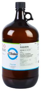 J.T.BAKER® BRAND ACETONITRILE BAKER ANALYZED LC/MS GRADE REAGENT - 4L AMBER GLASS BOTTLE