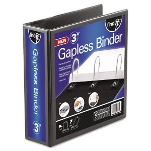 find It™ Gapless Loop Ring View Binder