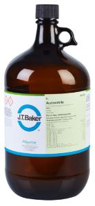 J.T.BAKER® BRAND ACETONITRILE HPLC GRADE REAGENT - 4L AMBER GLASS BOTTLE
