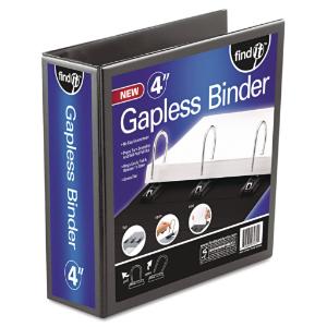 find It™ Gapless Loop Ring View Binder