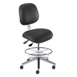 Elite series ISO 5 cleanroom chair, medium seat height range