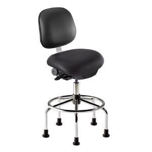 Elite series ISO 3 cleanroom chair, high seat height range