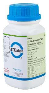 J.T.BAKER® BRAND EDTA 500G POLY CONTAINER
