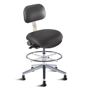 Eton series ISO 4 cleanroom chair, medium seat height range