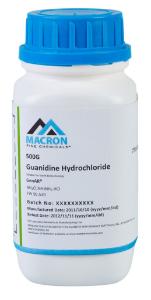 MACRON FINE CHEMICALS™ BRAND GUANIDINE HYDROCHLORIDE 500G POLY CONTAINER