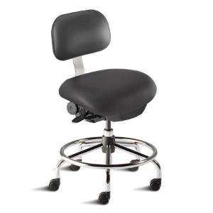 Eton series ISO 4 cleanroom chair, low seat height range