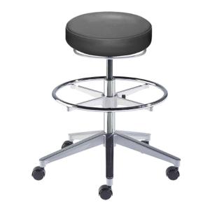 Rexford series ergonomic stool, high seat height range