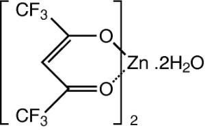 Zinc hexafluoro-2,4-pentanedionate dihydrate