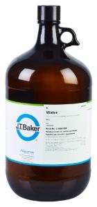 J.T.BAKER® BRAND WATER 4L AMBER GLASS BOTTLE