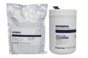 Cleanroom wipes, pre-saturated, SatWipes® C1