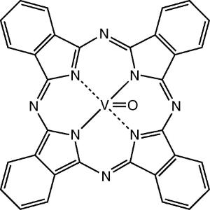 Vanadium(IV) oxide phthalocyanine