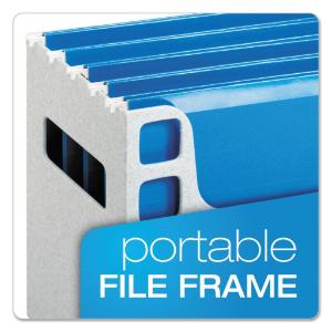 Portable file frame