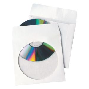 Quality Park™ Tech-No-Tear CD/DVD Sleeves, Essendant