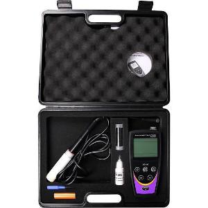 Oakton® DO100 portable DO meter kit with case, DO probe, and solution