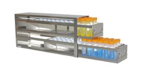 VWR® Upright Freezer Rack with Drawers for 50 ml Tubes