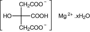 Magnesium citrate dibasic hydrate