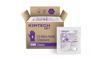 Glove Kimtech G3 pure Nitrile 30 cm white S