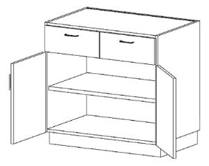 Casework, Laminate, Standing Height Base Cabinets, Cupboard and Drawer Cabinets
