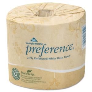 Professional Embossed Two-Ply Bathroom Tissue