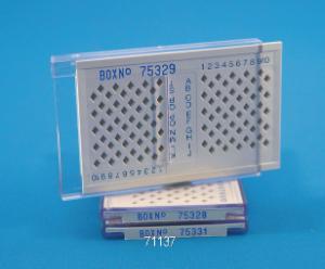 Numbered Grid Storage Box, 100 Capacity, Electron Microscopy Sciences