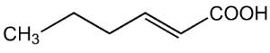 trans-2-Hexenoic acid 96%