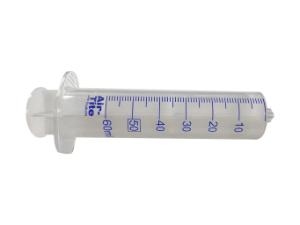 2-part lab syringe, luer lock
