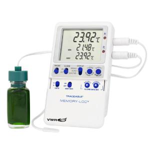 VWR® Traceable® Memory-Loc™ Clinical Trials Datalogging Refrigerator/Freezer Digital Thermometer